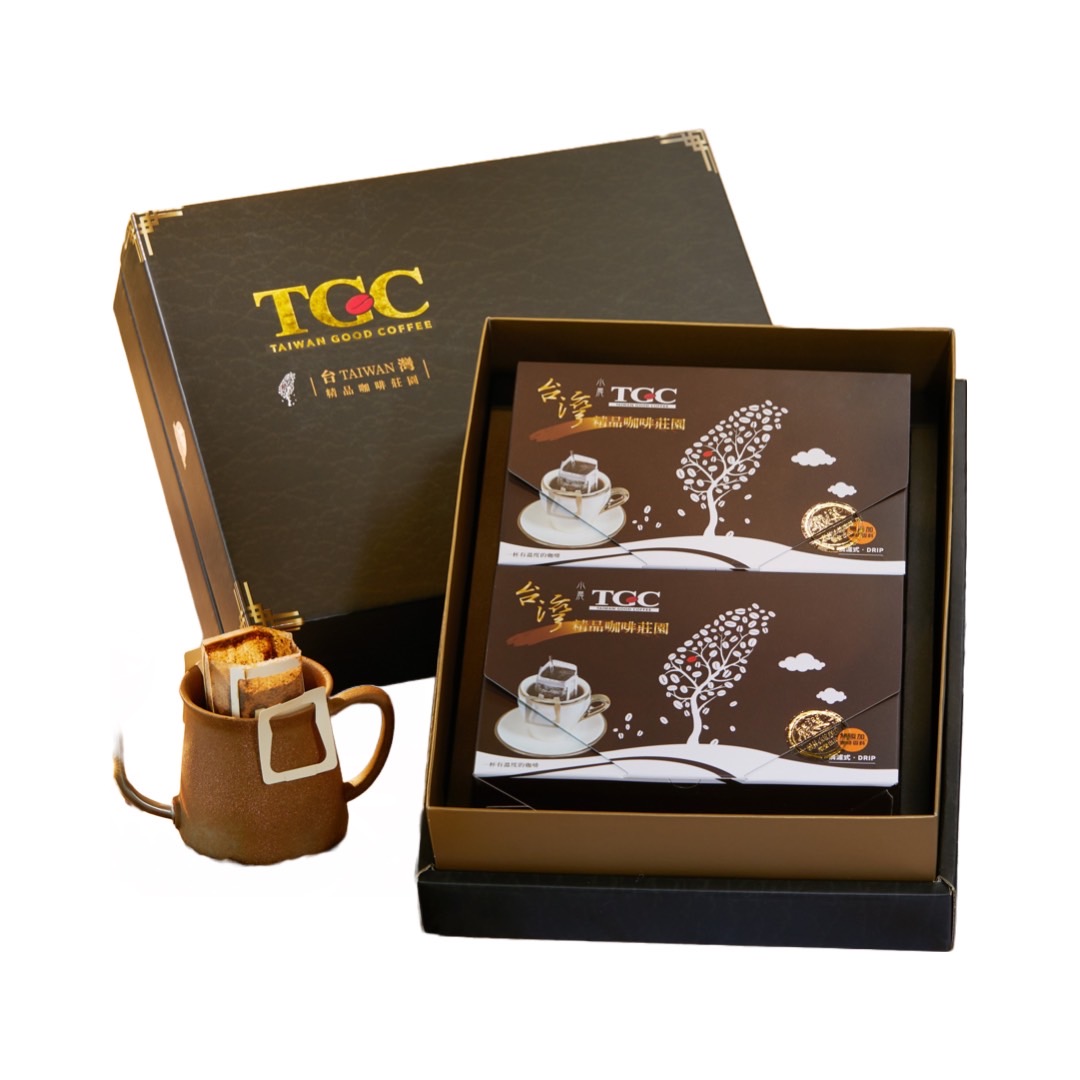 【TGC】台灣莊園咖啡禮盒12包/盒*2