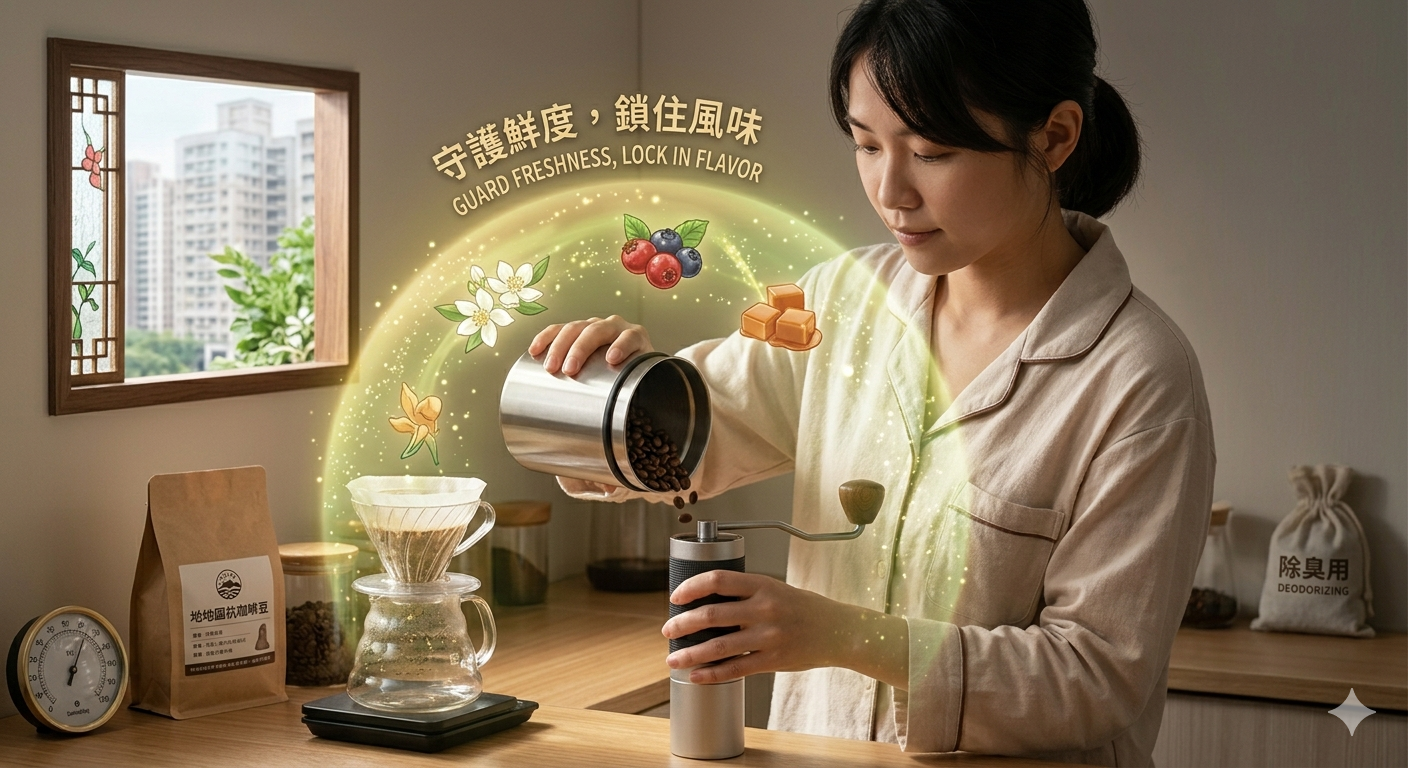 咖啡豆保存期限完整指南：如何鎖住新鮮風味？