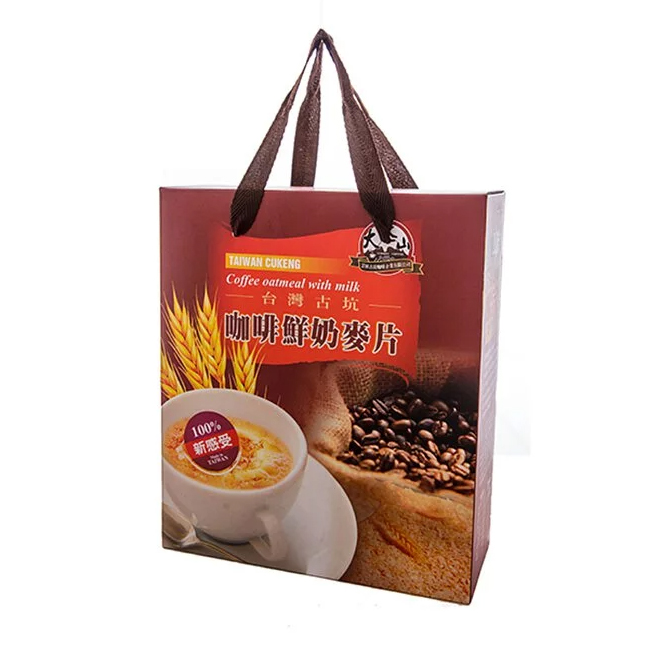 台灣古坑咖啡鮮奶麥片禮盒30入